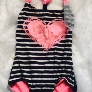 This is a swimming suit and the size is a small